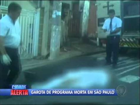 Garota de programa é encontrada morta em rua de São。